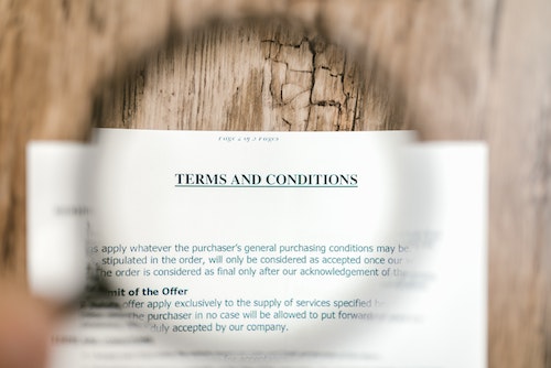 Terms and Conditions